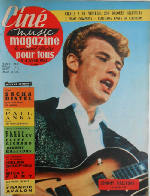 CINÉ MUSIC MAGAZINE no  4 April 1962