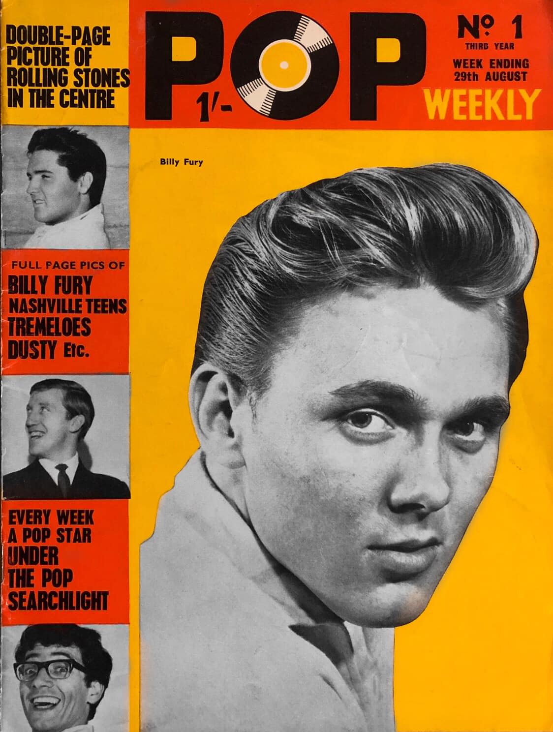 Журнал Pop Weekly Magazine 1983. Журнал Pop Weekly 1981 года выпускается.